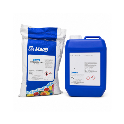 Mapei Mapelastic highflex flexible cementitious waterproofing product